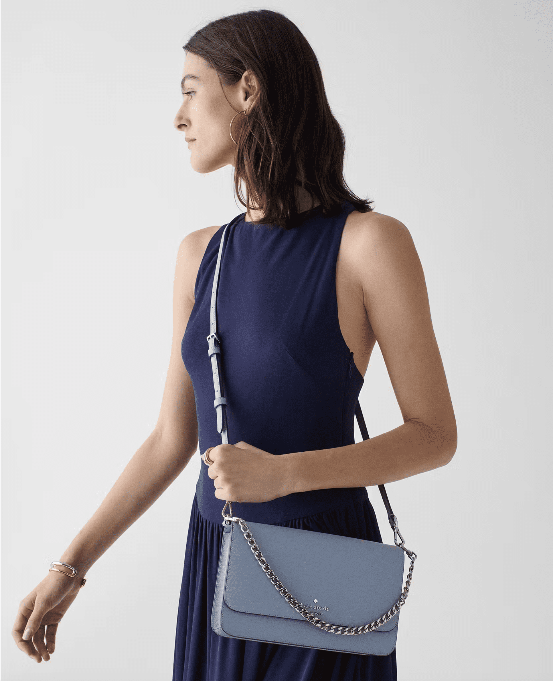 Kate Spade New York Madison Willow Crossbody Bag, Style KN603 – Saffiano PVC, Adjustable Strap, Compact Everyday Purse