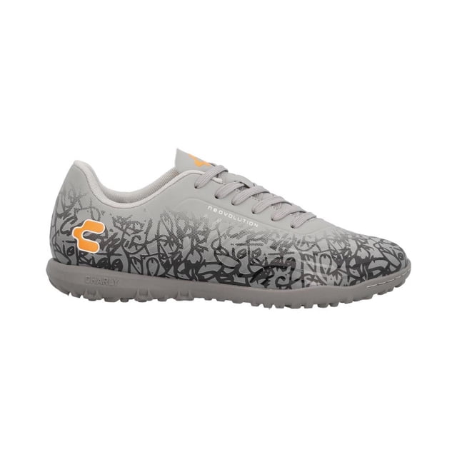 Tachones Hombre Charly Sport Indoor Futbol gris 26
