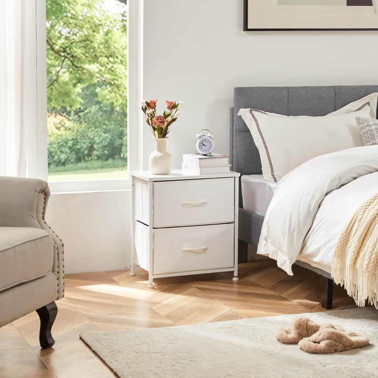 Jonpony Drawer Night Stand, 20" Height Small Bed Side Furniture End Table, Metal Frame and Wood Top, Mini Dresser for Bedroom, Closet, Entryway, Jonpony Drawer Night Stand, 20" Height Small Bed Side Furniture End Table, Metal Frame and Wood Top, Mini Dresser for Bedroom, Closet, Entryway,