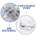 thumbnail image 3 of IDEANATEGRATE Luz Ambiente Recargable Para Auto Interior Con Sensor Táctil Y Luces LED, 3 of 6