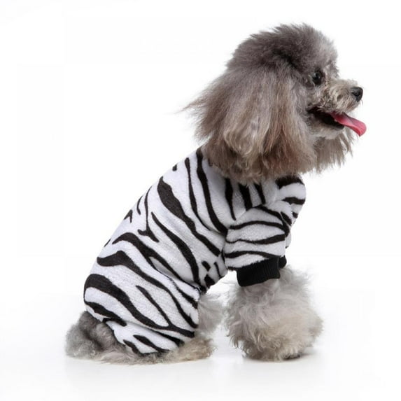 Pet Dog Fleece Warm Clotrhes Outfits Jumpsuit Costume for Small and Medium Dogs Puppy