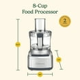 thumbnail image 5 of Cuisinart Elemental 8-Cup Food Processor, Silver, 5 of 12