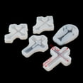 thumbnail image 6 of Silicone Cross Necklace Mold - Jewelry Casting Resin Craft Supplies, 5 Pieces, 6 of 7