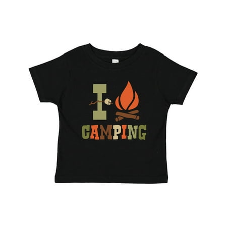 

Inktastic I Love Camping Gift Baby Boy or Baby Girl T-Shirt