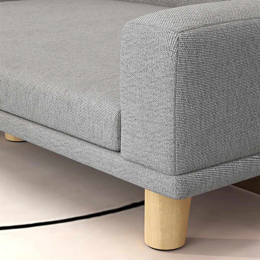 Topcobe Dog Sofa Couch Bed with Washable Cushion for Large Dogs, Cats, Indoor Dog Beds & Furniture, Gray