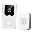 thumbnail image 2 of Timbre de video inteligente, cámara de intercomunicación Gran angular de 60 grados con timbre con cambio de voz Función de intercomunicación WiFi para Baoblaze intercomunicador de casa, 2 of 7