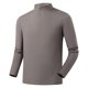 thumbnail image 3 of Ceisia Men's Slim Stand-Collar Half-Zip Sport Long-Sleeve Top Multi-Solid Gift, 3 of 4
