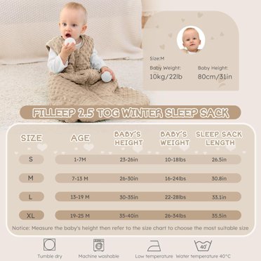 2-Pack Fleece Baby Sleep Sacks 6-12 Months - 1.5 TOG Wearable Blankets With Soft Plush Dots