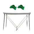 thumbnail image 3 of Almencla Boat Canopy Bimini Top Covers with Support Rod, Sun Protection Kayak Awning Boat Canopy with Base, 3 of 8