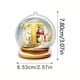 thumbnail image 3 of ¡Rebajas de Temporada!, Bola de cristal amarilla de 26 letras, adorno acrílico para coche, árbol de Navidad, colgante para decoración del hogar Akmoler, 3 of 9