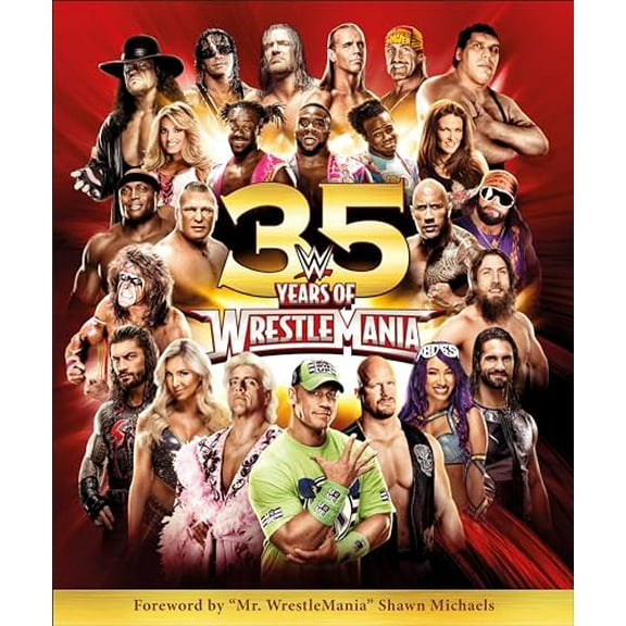 Pre-Owned WWE 35 Years of Wrestlemania (Hardcover) 1465479740 9781465479747