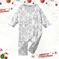 thumbnail image 2 of Aihuaihua Family Christmas Colorable Pajama Matching Sets DIY Hand Painted Sleepwear Xmas Cute Funny Colouring Pjs 2 Piece Sets Holiday Party Outfits, 2 of 7