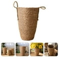 thumbnail image 2 of Handmade Flower Plant Container Woven Plant Display Basket Elegant Flower Pot Decor, 2 of 9