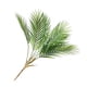 thumbnail image 5 of Hojas artificiales Ramas Arbusto floral falso Fotografía de boda Simulación Decoración verde, 6 ramas Noticed HA8278-02B, 5 of 6