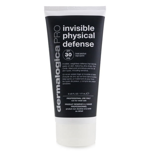 Bloqueador solar Dermalogica, defensa física invisible, SPF 30, 177 ml