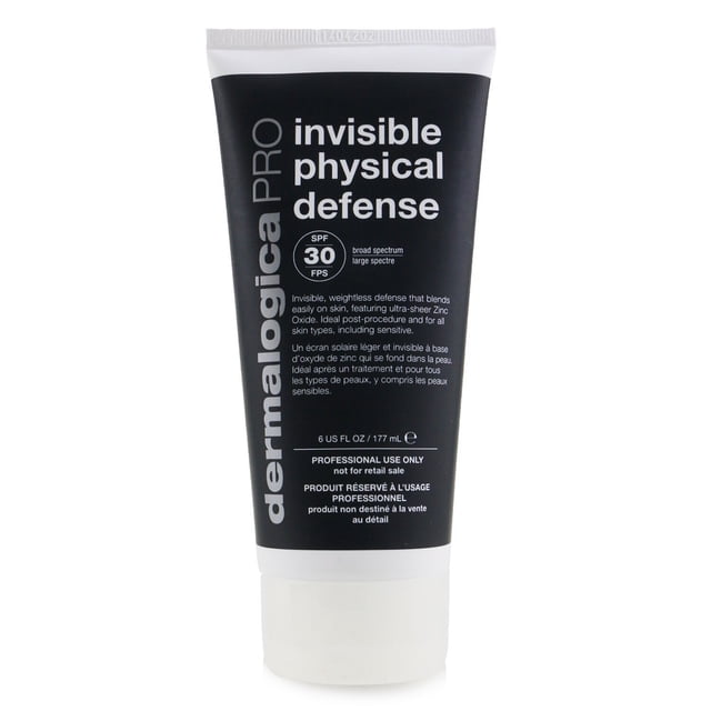 Bloqueador solar Dermalogica, defensa física invisible, SPF 30, 177 ml