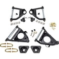 thumbnail image 2 of LevelSet™ Tubular Front Control Arm Kit Compatible with 1971-1972 Chevy C10, DOM Steel Upper & Lower Arms with MOOG Ball Joints, Delrin Bushings, Bolt-In Spring Cups, Black Finish, 2 of 13