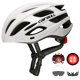 thumbnail image 1 of Casco de bicicleta ultraligero con luz de seguridad Gafas de visera extraíbles Ciclismo Labymos Equipo de ciclismo, 1 of 7