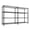 4 Tiers, Width 15.8", variant on Metal Storage Shelves 4-Tier, Heavy Duty Wire Rack Shelving Unit, Adjustable Black Standing Shelves for Garage Kitchen Pantry Room Home & Commercial, H or L-Shaped Shelf