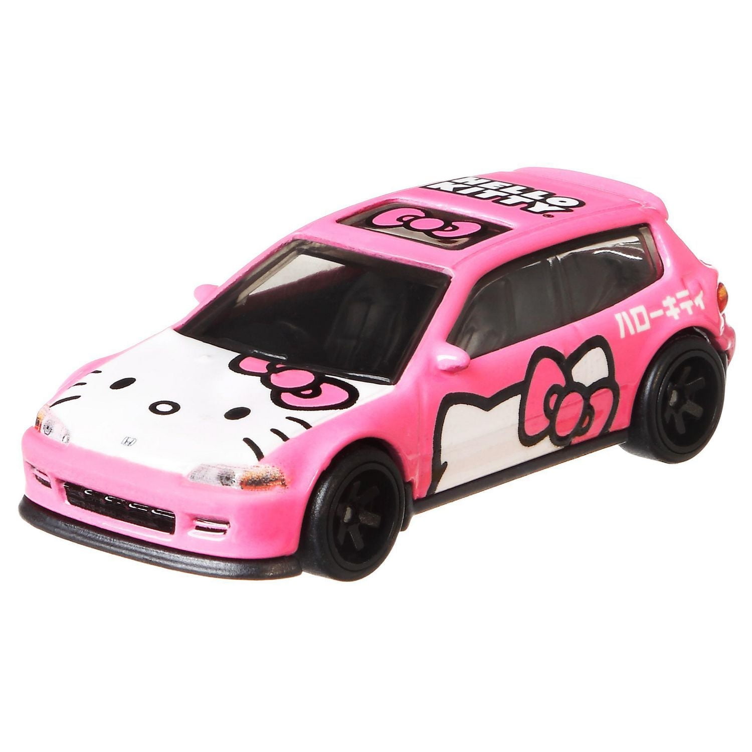 Hot Wheels Honda Civic Hatchback Hello Kitty Collectible 1:64 scale Vehicle