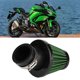 thumbnail image 1 of filtro de motocicleta modificadas Filtro de aire modificado para motocicleta Filtro de aire de alto flujo de aire para scooter ATV Dirt Bike (42 mm ve,Filtro de admisión de aire Limpiador de admisión Higoodz Accesorio de coche, 1 of 8