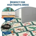 thumbnail image 3 of Christmas Runner Rug, Stain Resistant Area Rug Soft Non Slip Kitchen Mats with Rubber Backing Holiday Decor Machine-washable Carpet for Hallways Bedroom Laundry, 3 of 13