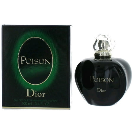Dior Poison Eau De Toilette, Perfume for Women, 3.4 Oz