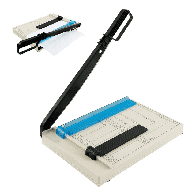Guillotina Para Papel A4 Cortador De Papel Con Seguridad Xtellar blanco