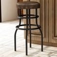 thumbnail image 4 of Furniture of America Bolan Padded Counter Height Bar Stool, Bronze, 4 of 6