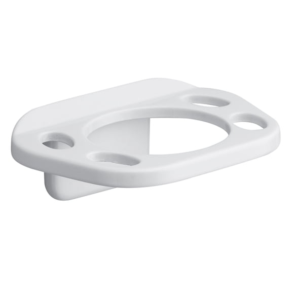 TOOTHBRUSH HOLDER WHT (Pack of 1)