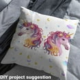 thumbnail image 2 of Feelyou Dreamy Unicorn Fabric by the Yard 5 Yards, Magic Animal Fabric for Sewing, Cute Pink White Home Decor Fabric by the Yard, Girls Room Decor, 2 of 6