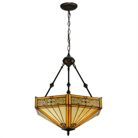 

3-Light Peaches Inverted Pendant