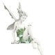 thumbnail image 2 of Escultura Hada Las Flores Estatua Sentada Turek Resina para Paisajismo Color Blanco, 2 of 9