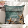 thumbnail image 6 of starfish Linen toss pillowcase decoration pillowcase gifting preferred 24x24 inch cushion cover sofa pillowcase sofa bedroom living room car, 6 of 8