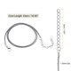 thumbnail image 2 of 10uds Encerado Collar Cordón A Granel, 16 Pulgadas y 1,5mm Diámetro Collar Cadena Cuerda con Cierre para Colgantes, Pulseras, Joyería Fabricación, Gris, 2 of 6