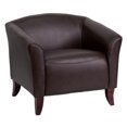 thumbnail image 1 of HERCULES Imperial Series White Leather Chair, 1 of 9