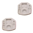 thumbnail image 1 of Vogacara Moldes de silicona Molde para hornear Herramienta para hornear delicada para de bricolaje Tipo 1 2Conjunto, 1 of 6