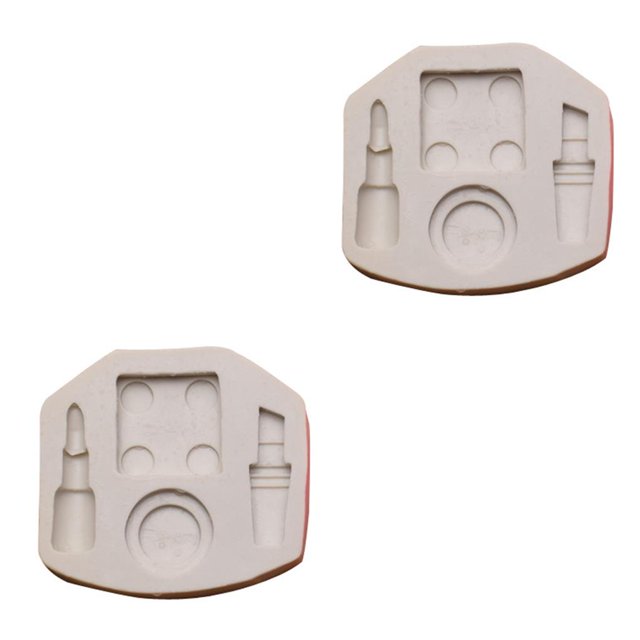 Vogacara Moldes de silicona Molde para hornear Herramienta para hornear delicada para de bricolaje Tipo 1 2Conjunto