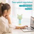 thumbnail image 3 of Portable USB charging fan, small personal fan pocket desktop table mute, 3 of 5