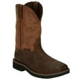 thumbnail image 2 of Justin Mens Stampede Comp Orange Work Boots  AMERICA ORANGE, 2 of 5