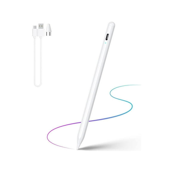 Stylus Pen, Active Stylus Pen Compatible for iOS and Android Touchscreens/Phones, Rechargeable Stylus Pen with Dual Touch Screen, Stylus Pencil for Apple iPad/iPhone/Android/Samsung Tablet