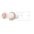 thumbnail image 5 of Wooden Napkin Rings - Set of 4 - Napkin Holder Ring for Weddings, Receptions & Dinner Party, 5 of 7
