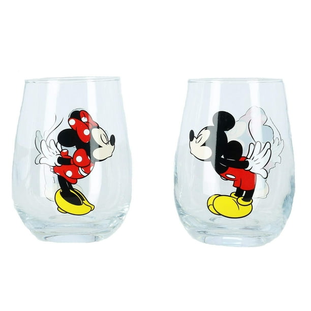 Mickey and Mini With Reflection of Castle in Glasses -  Canada