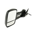 thumbnail image 5 of KarParts360 For GMC Sierra 1500/3500 2003 2004 2005 2006 Door Mirror Driver Side | Power Glass | Heated | Foldaway | Textured Black | Dual Lens | With LED Arrow Turn Signal | For GM1320355 | 15904034, 5 of 5