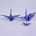 thumbnail image 4 of Musbetu 1 Set Origami Paper Stars Pattern Gradient Cut Free DIY Double Side Print Handcraft Paper for School, 4 of 7
