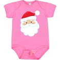 thumbnail image 3 of Inktastic Santa Claus, Smiling Santa, Red Hat, White Beard Boys or Girls Baby Bodysuit, 3 of 5