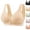 25# Complexion, variant on Floral Lace Front Snap Nursing Bra, Wireless Maternity Breastfeeding Bra, Wide Strap Support Postpartum Bra for Pregnancy Daily Wear Complexion 36