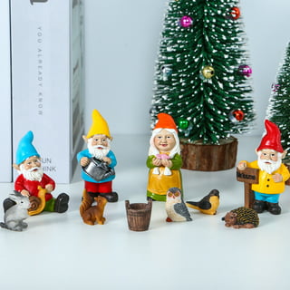 Mood Lab Fairy Garden - Miniature Figurines & Accessories Starter Kit -  Fairy Garden Set of 12 pcs - Outdoor or House Decor