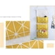 thumbnail image 5 of UBIUO 3 Pack Wall Closet Hanging Storage Bag Over The Door Organizer Waterproof Colorful Linen Fabric with 3 Pockets for Bedroom Bathroom -A, 5 of 5