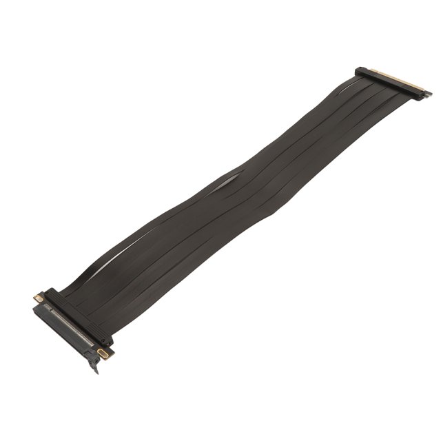 Graphics Card Riser Cable, Vertical Mount 50cm Length 180 Degree GPU Extension Cable PCIE4.0 X16 For RTX3090 For RX6900XT For X570